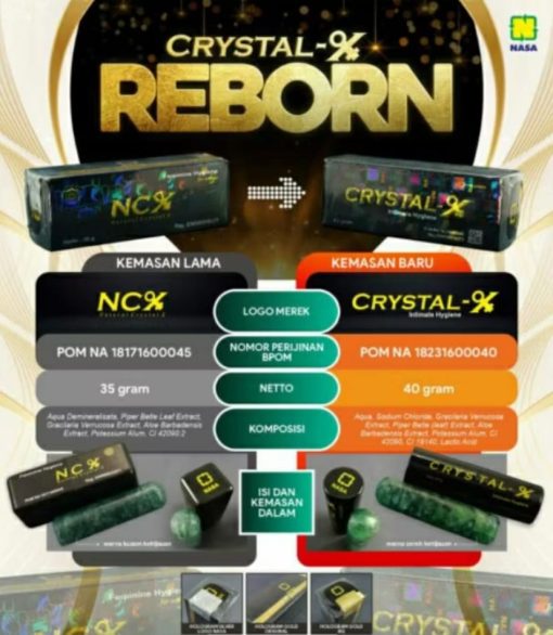 Jual NCX Crystal X Nasa Original di Denpasar Bali