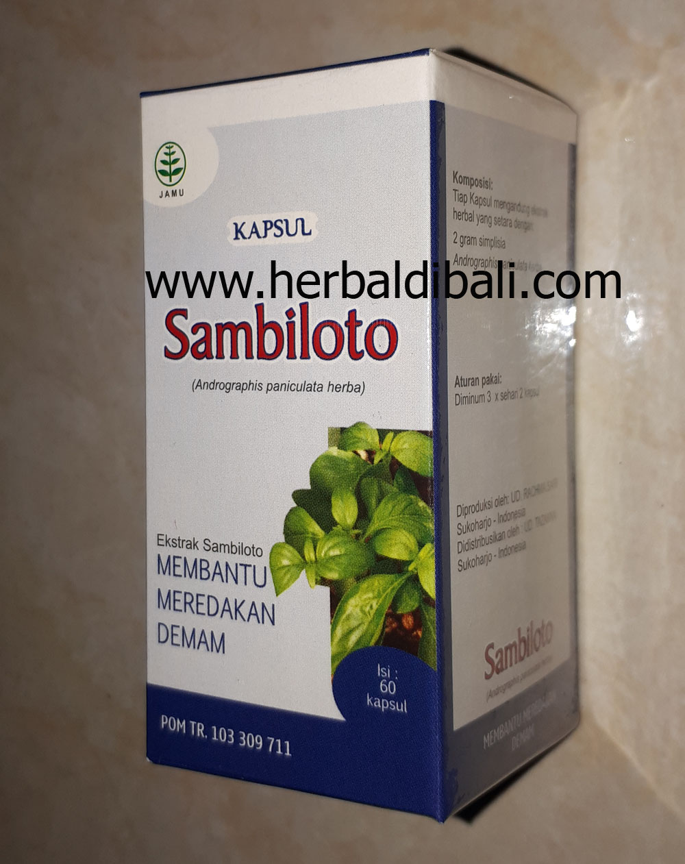 Jual Kapsul Sambiloto di Denpasar Bali – Jual produk Herbal di Denpasar