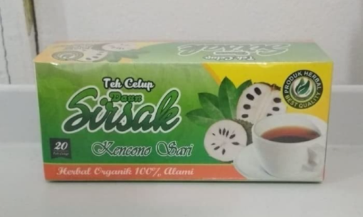 Jual Teh Daun Sirsak Herbal Anti Kanker di Denpasar Bali