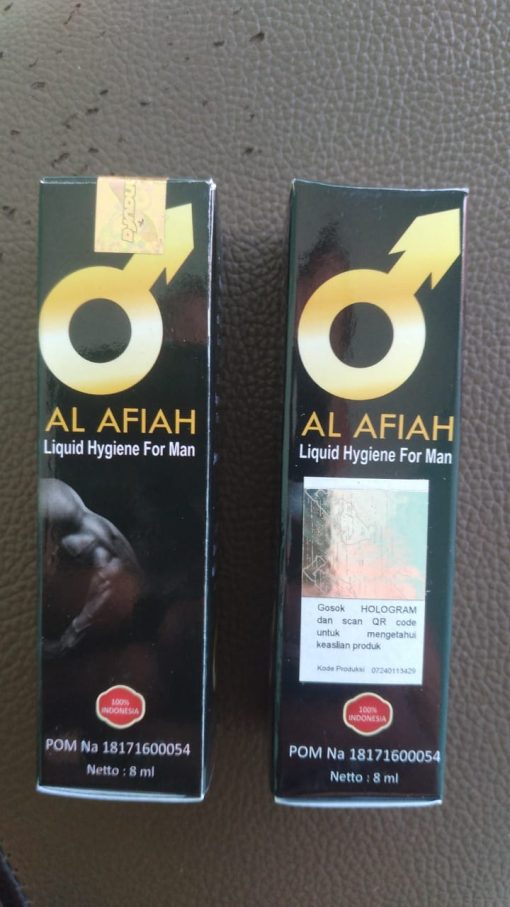 Jual Liquid Hygiene For Man AL AFIAH Herbal Oles Pria Original BPOM di Denpasar Bali