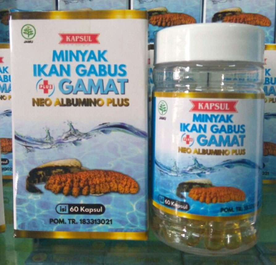 Jual Kapsul Minyak Ikan Gabus plus Gamat di Denpasar Bali – Jual produk