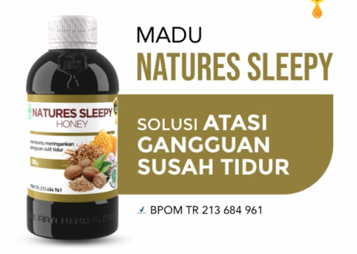 Jual Madu NATURES SLEEPY Atasi Susah Tidur di Denpasar Bali