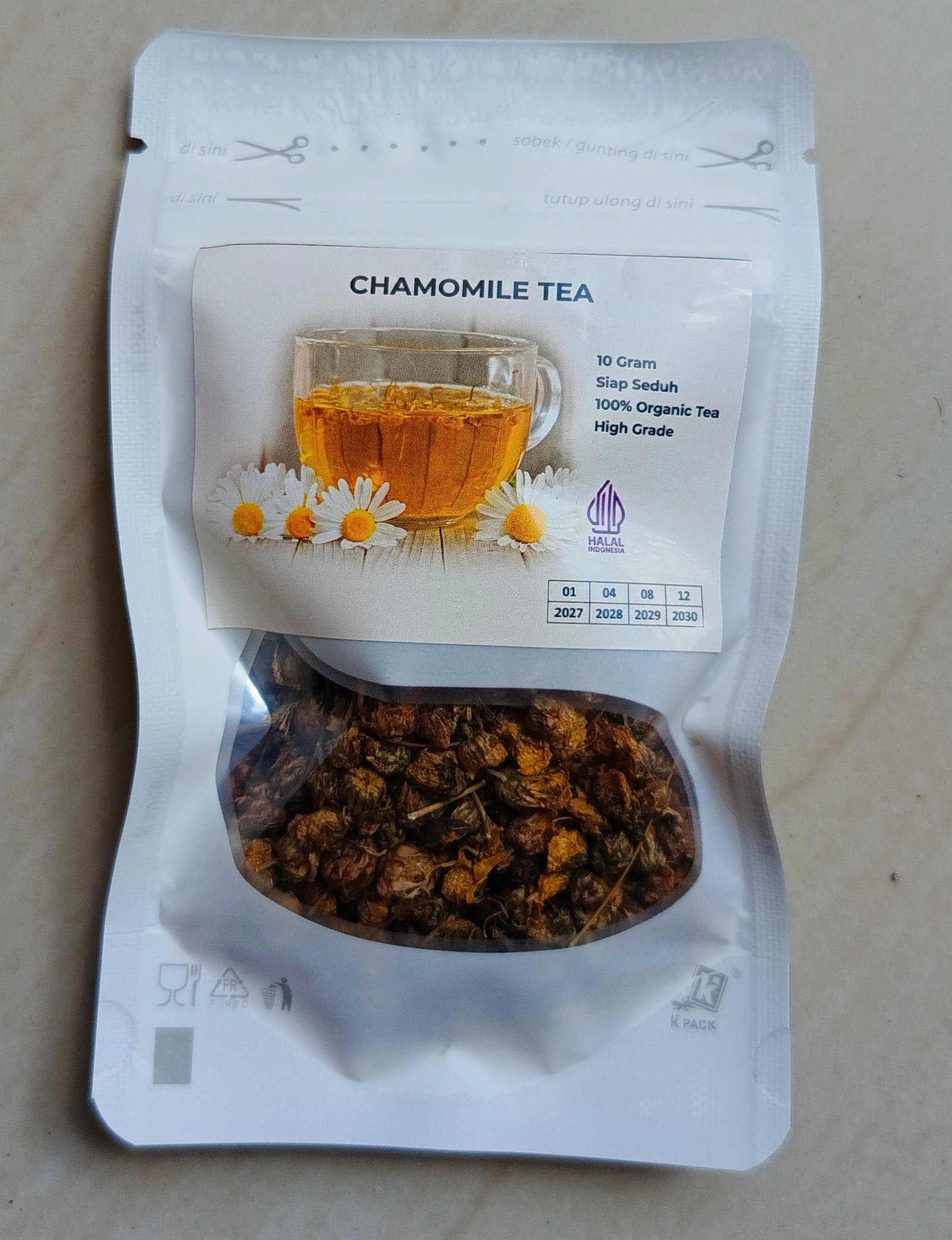Jual Teh Chamomile 10gr di Denpasar Bali