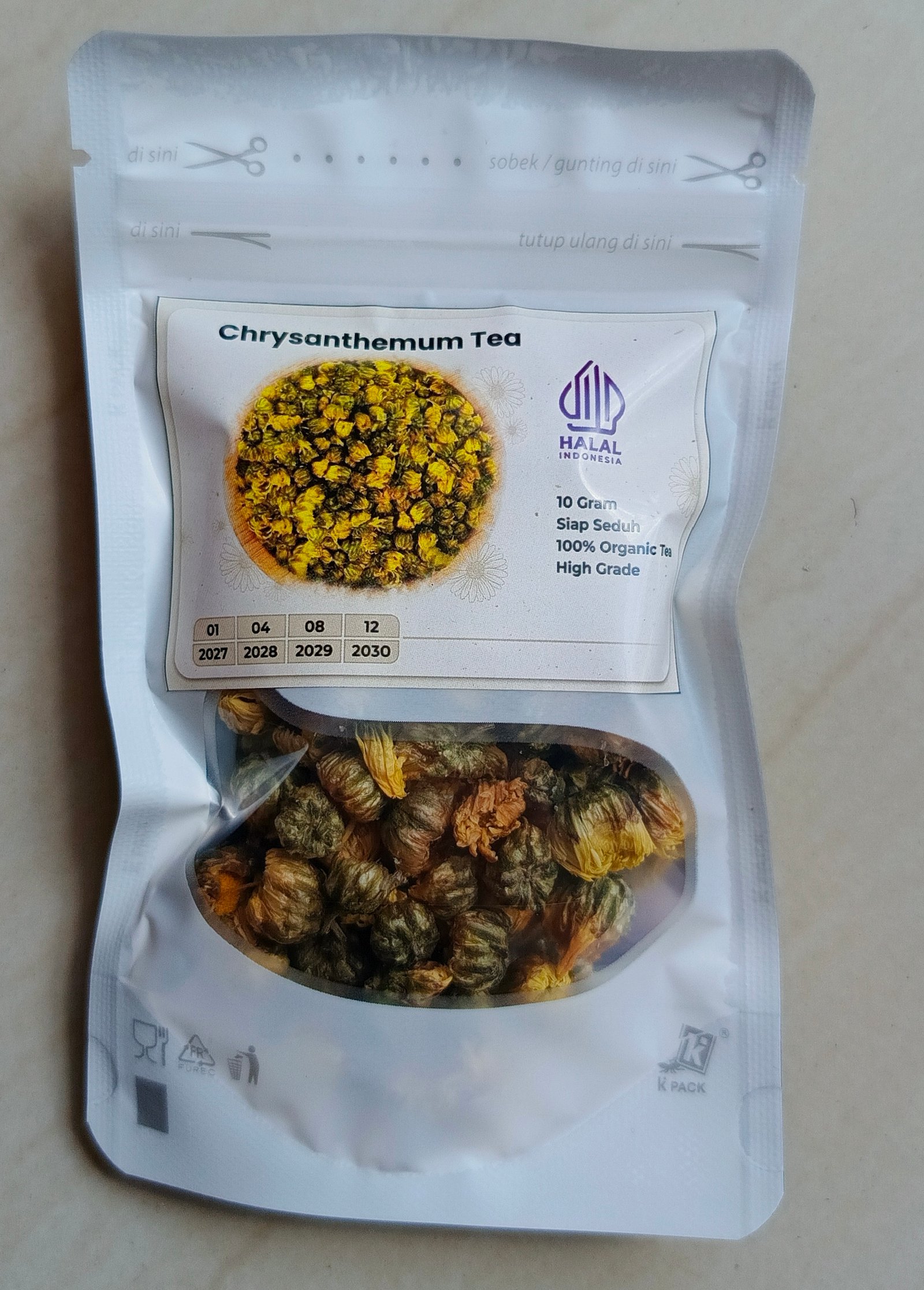 Jual Teh baby Chrysanthemum flower tea 10gr di Denpasar Bali